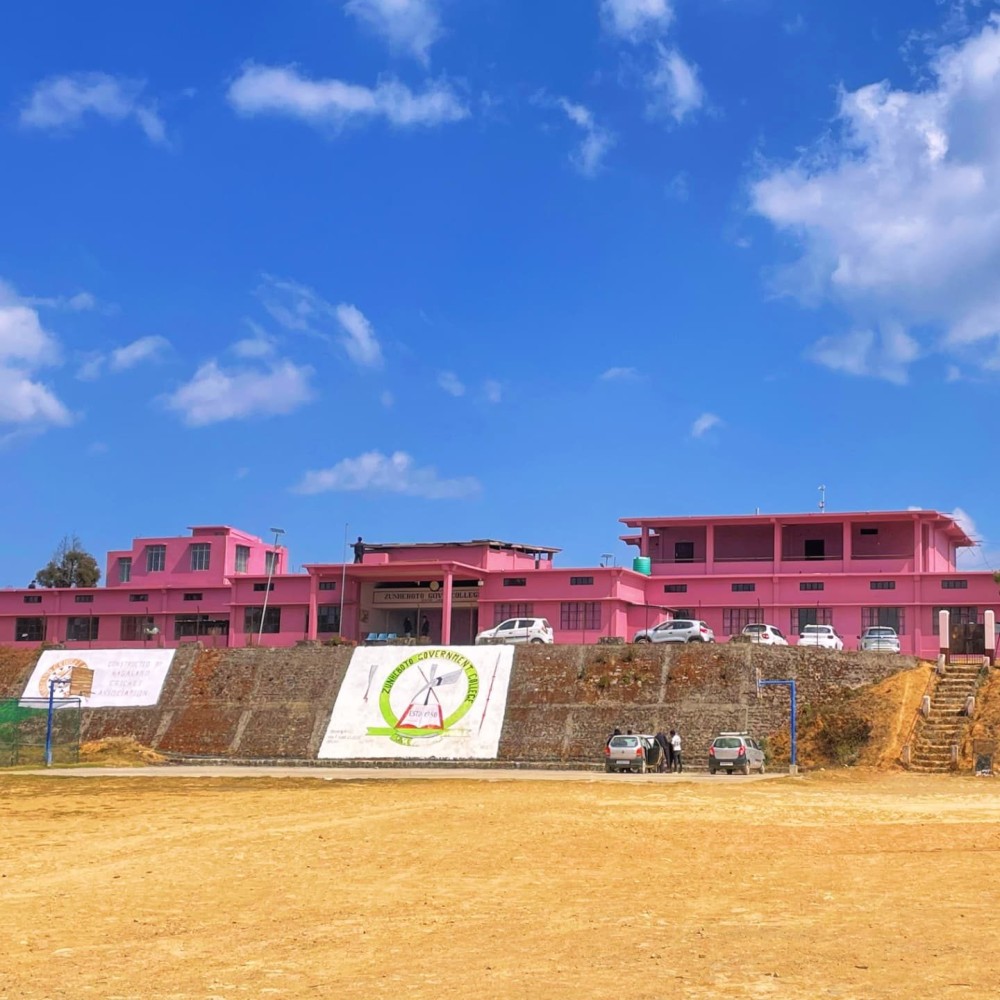 A view of Zunheboto Government College. (Morung Photo)